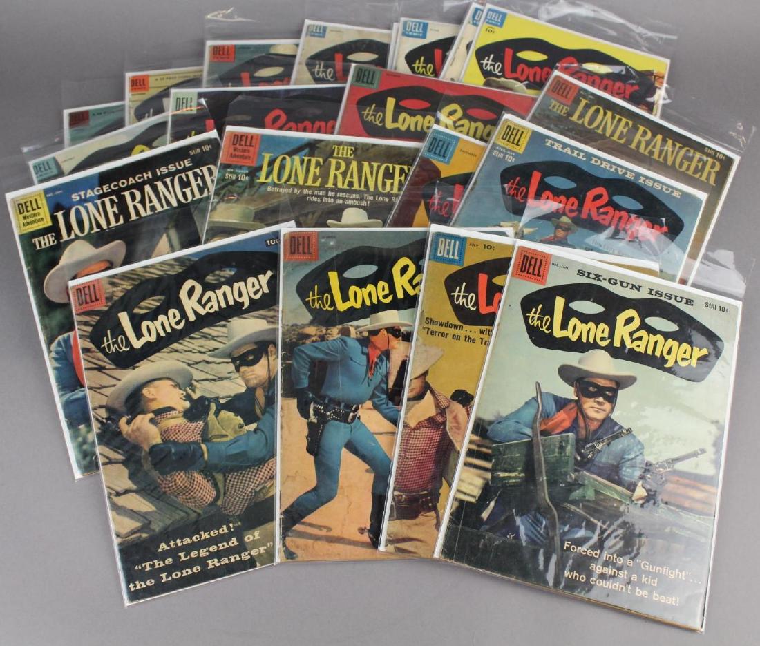 Grouping of (20) 10 cent Lone Ranger Comics (1 of 6)