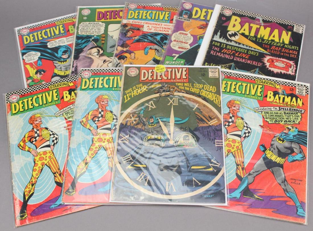 Grouping of (9) Detective & Batman 12 cent Comics (1 of 10)