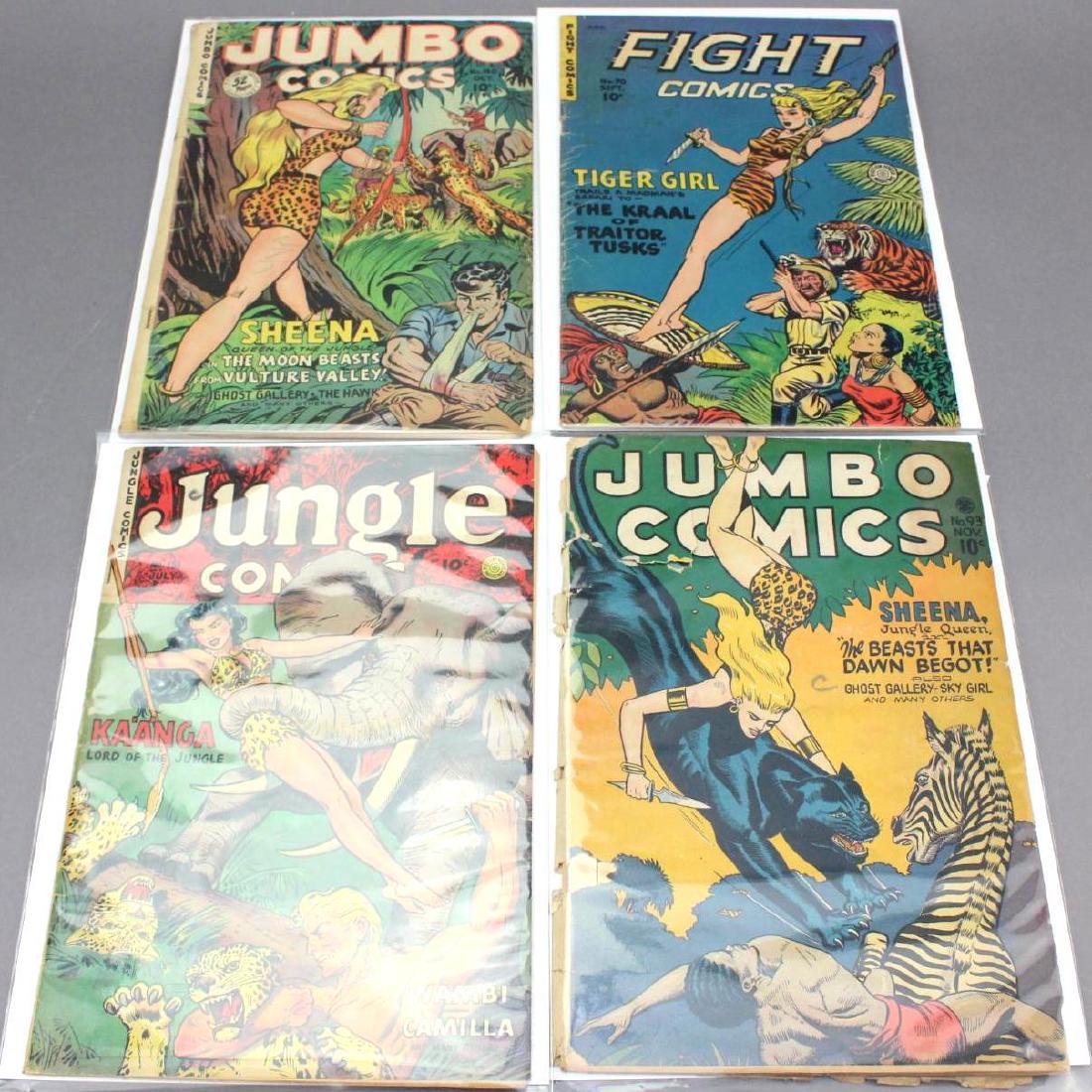 Grouping of (4) Jungle & Jumbo Comics (1 of 5)