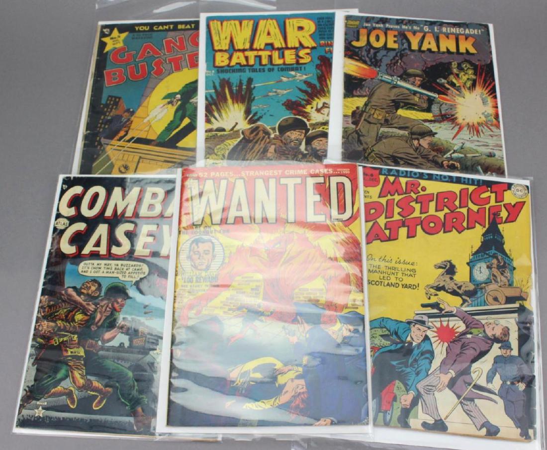 Grouping of (6) Golden Age and Crime Comics (1 of 7)