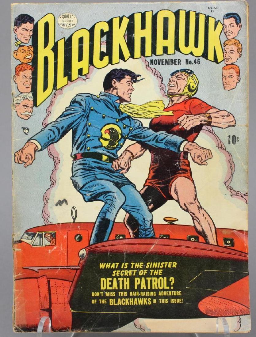 Grouping of (2) Black Hawk Golden Age Comics (1 of 6)
