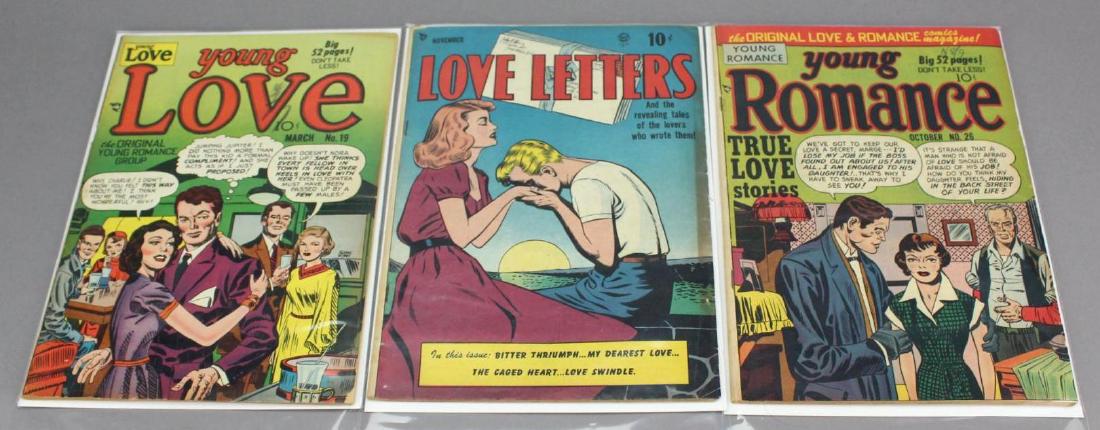 Grouping of (3) Golden Age Romance Comics (1 of 4)