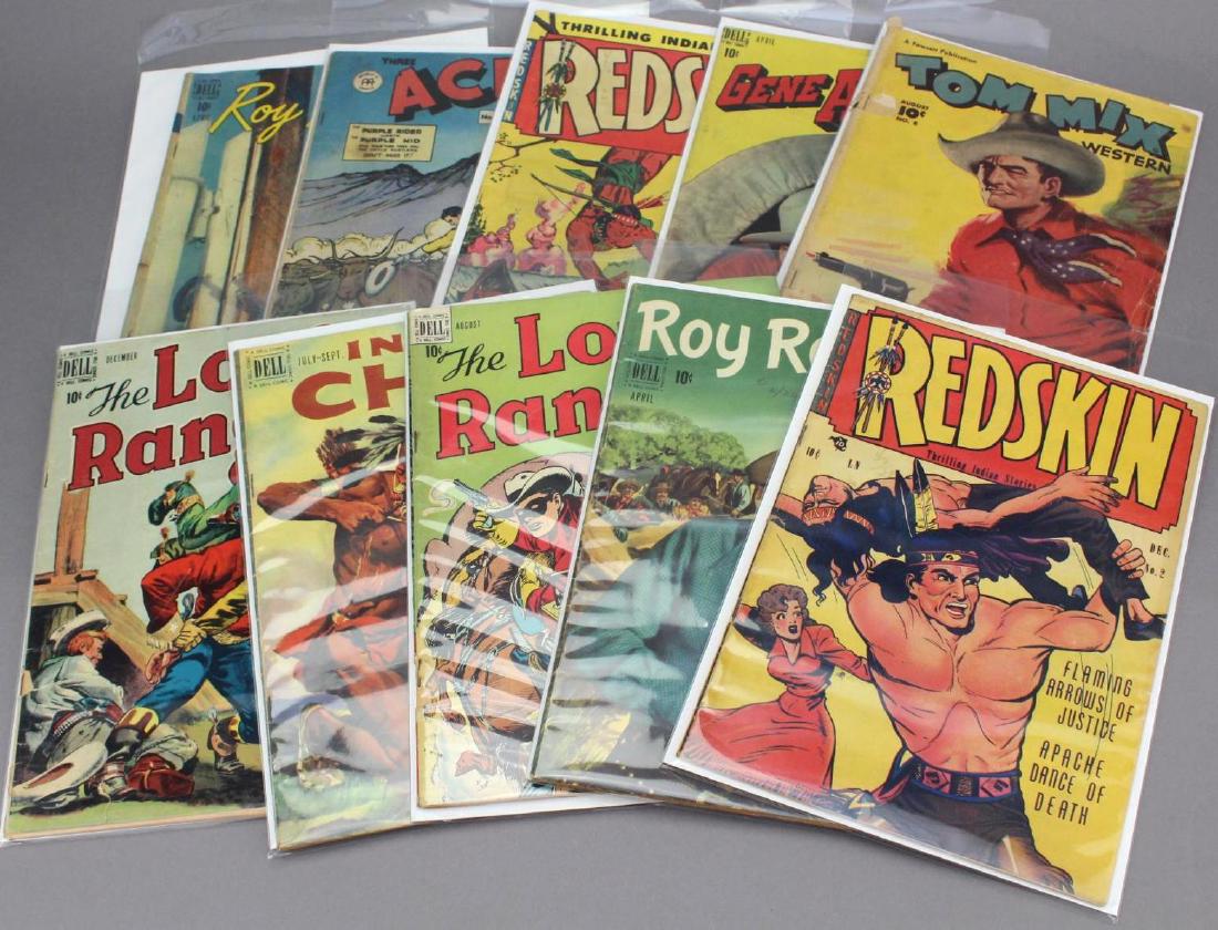 Grouping of (10) Golden Age Western Comics (1 of 10)