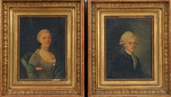 18th Century Pendant Portraits