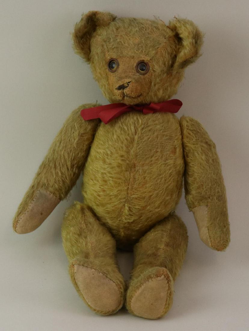 antique mohair teddy bear