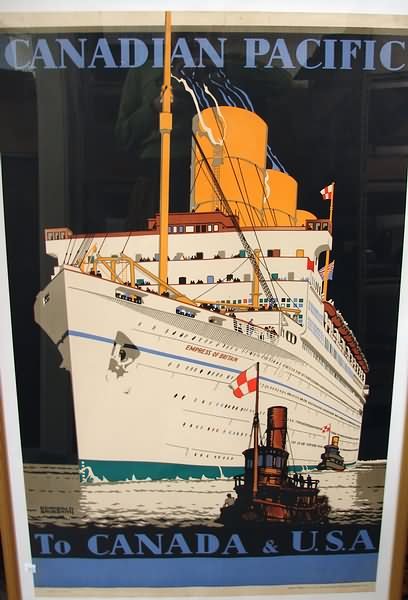 Travel Poster-Canadian Pacific