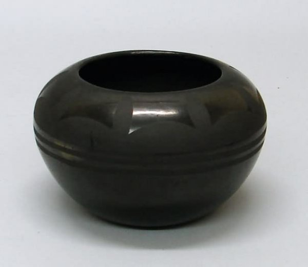 Santa Clara Blackware Vase
