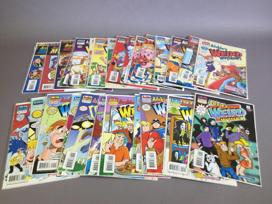 Complete Set of Archies Weird Mysteries #1-#27: Comics appear to be in VF+ to near mint condition - Super Teens cover/Mighty Crusaders appearances
