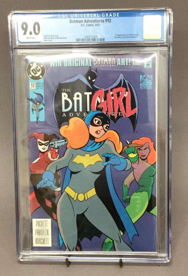 Batman Adventures #12 CGC 9.0-15T: Harley Quinn-App, 1993- Rick Burchett Cover Art