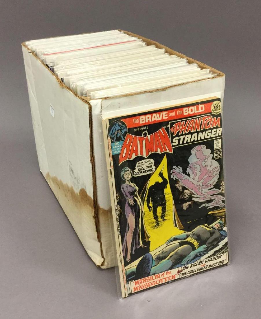 Over 100- Bat Man Assorted- Bronze, Copper, and Modern: Includes assorted #1's and annual issues. Super Friends and Azrael TPBs Poison Ivy Joker, Daffy D7uck, Swamp Thing, Bat Girl, Superman, Two-Face appearance, first appearance of Hypertime, first Jim Ap