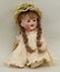 ANTIQUE BISQUE HEAD DOLL(S), 12" AND UNDER.