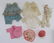 LOT OF VINTAGE/ANTIQUE DOLL CLOTHING.