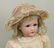 ANTIQUE GERMAN BISQUE DOLL. - 5