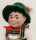 PAIR OF ANTIQUE GERMAN BISQUE DOLLS. - 2