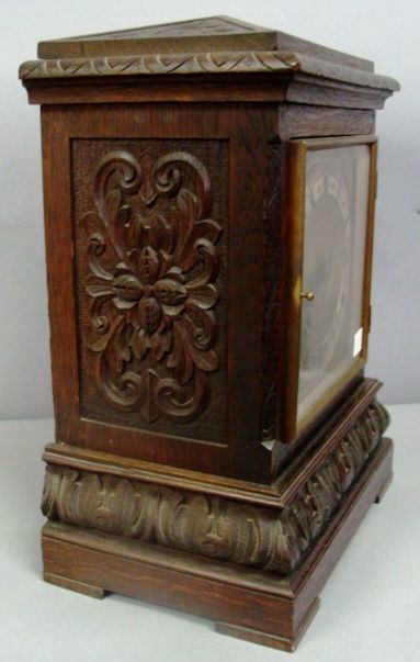 Winterhalter & Hoffemeier Carved Clock - 3