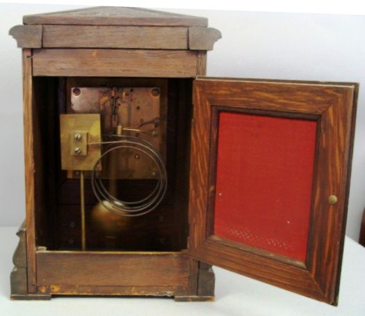 Winterhalter & Hoffemeier Carved Clock - 4