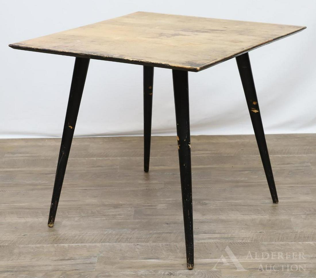 Paul McCobb for Winchendon Planner Group Table: Designed for Planner Group Line, 1950s, sits on straight tapered legs. 29"h x 32"w x 32"d