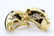 18K Gold Black Onyx and Diamond Earrings - 3