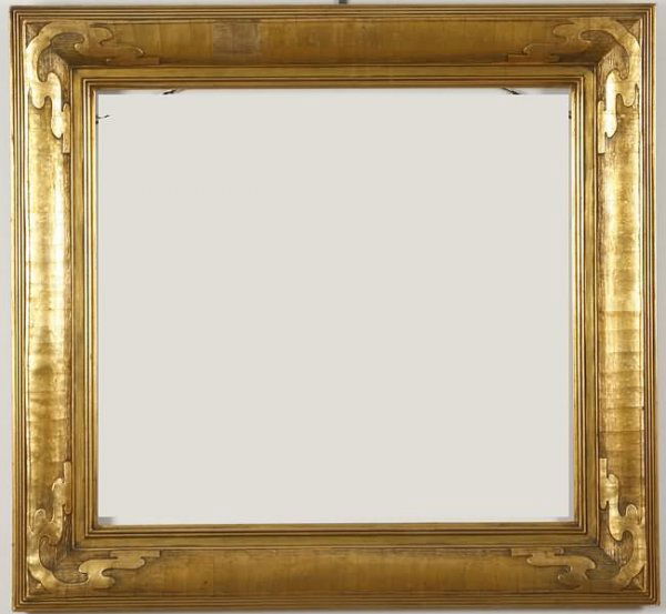 Arts and Crafts Carved Gilt Frame