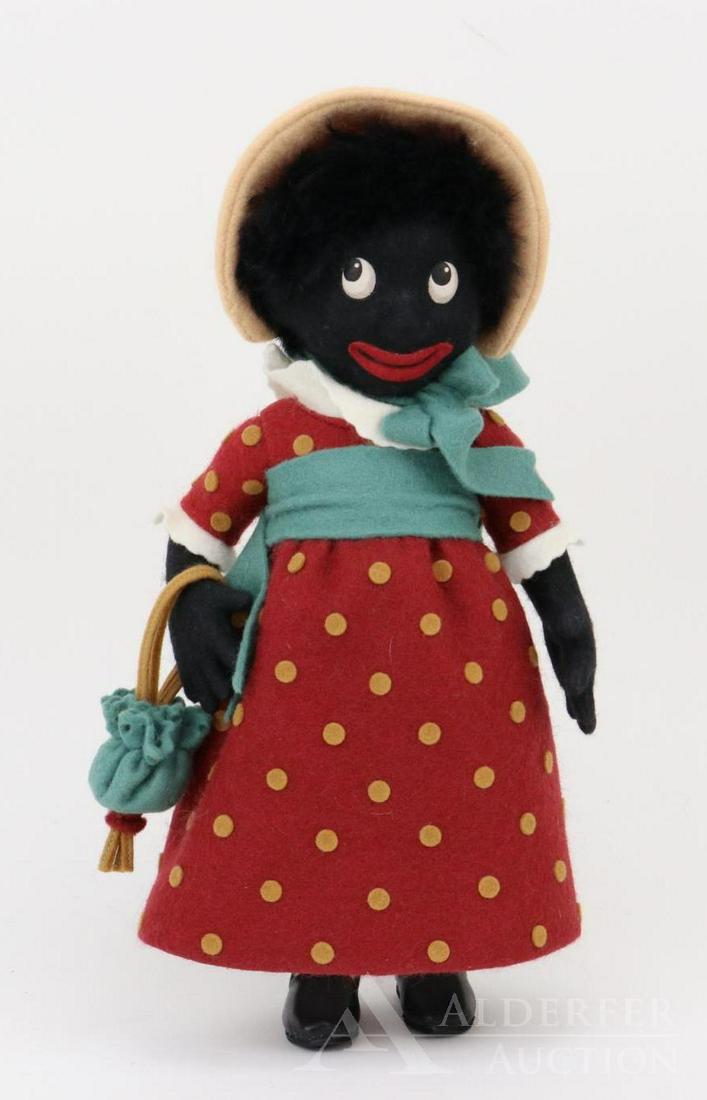 LOT OF R. JOHN WRIGHT.: MIB. 10 1/2" 1999 "Miss Golli" doll. Made Exclusively for the R. John Wright Collector's Club. No. 1165. Ltd. Ed. 2500.