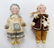 ANTIQUE BISQUE HEAD DOLL(S), 12" AND UNDER.
