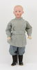 ANTIQUE GERMAN BISQUE HEAD DOLL.