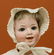 ANTIQUE GERMAN BISQUE HEAD DOLL. - 2