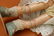 ANTIQUE GERMAN BISQUE HEAD DOLL. - 6