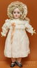 ANTIQUE GERMAN BISQUE HEAD DOLL.