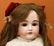 ANTIQUE GERMAN BISQUE HEAD DOLL. - 2