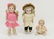 ANTIQUE BISQUE HEAD DOLL(S), 12" AND UNDER.