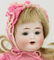 ANTIQUE BISQUE HEAD DOLL(S), 12" AND UNDER. - 2