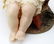 LOT OF PAPIER MACHE, WAX DOLLS. - 7