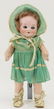 ANTIQUE GERMAN BISQUE DOLL.