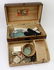 GERMAN BISQUE HEAD DOLL WITH TRUNK, WARDROBE. - 2