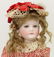 ANTIQUE GERMAN BISQUE HEAD DOLL. - 2