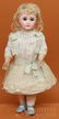 ANTIQUE FRENCH BISQUE HEAD DOLL.