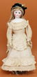 ANTIQUE FRENCH FASHION BISQUE HEAD DOLL.
