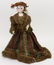 ANTIQUE FRENCH FASHION BISQUE HEAD DOLL.