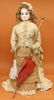 ANTIQUE FRENCH FASHION BISQUE HEAD DOLL.