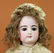 ANTIQUE FRENCH FASHION BISQUE HEAD DOLL. - 2