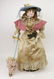 ANTIQUE FRENCH FASHION BISQUE HEAD DOLL. - 2