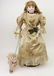 ANTIQUE FRENCH FASHION BISQUE HEAD DOLL. - 3