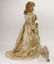 ANTIQUE FRENCH FASHION BISQUE HEAD DOLL. - 8