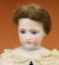 ANTIQUE FRENCH FASHION BISQUE HEAD DOLL. - 2