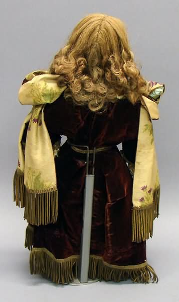 16" Poured Wax Lady Doll - 3