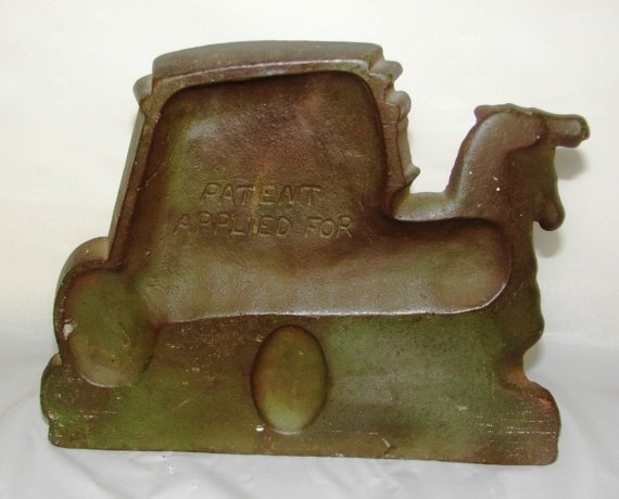 Cast Iron Doorstop - Stage Coach Door Stop - 2