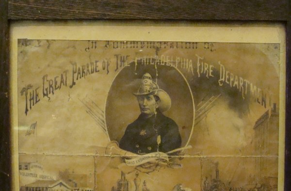 Philadelphia Fire Department Parade Escutcheon - 2