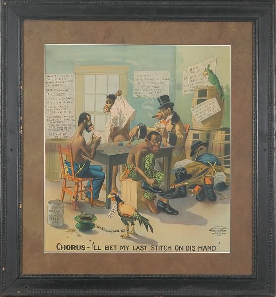 Black Americana Lithographs-1902 - 2