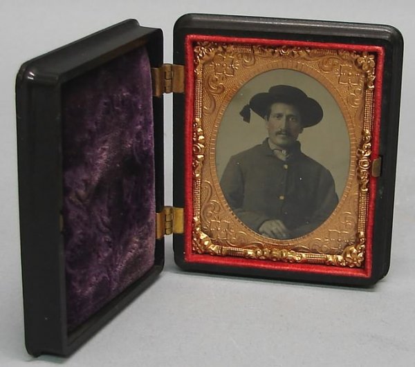 Tintype of Civil War Soldier